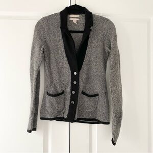 Banana Republic Wool and Cashmere Collared Cardigan